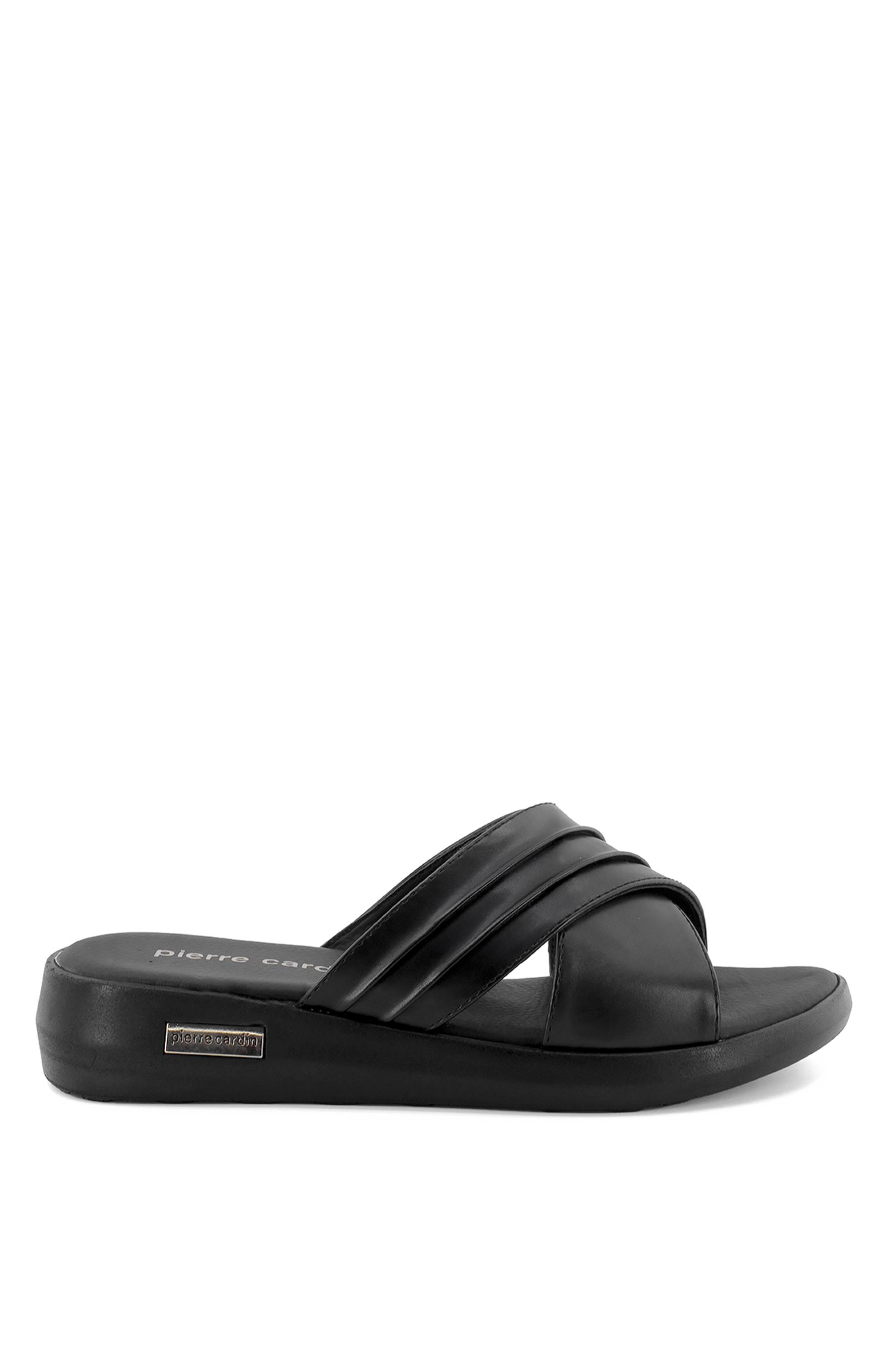 Pierre Cardin PC-6946C Kadın Terlik Siyah