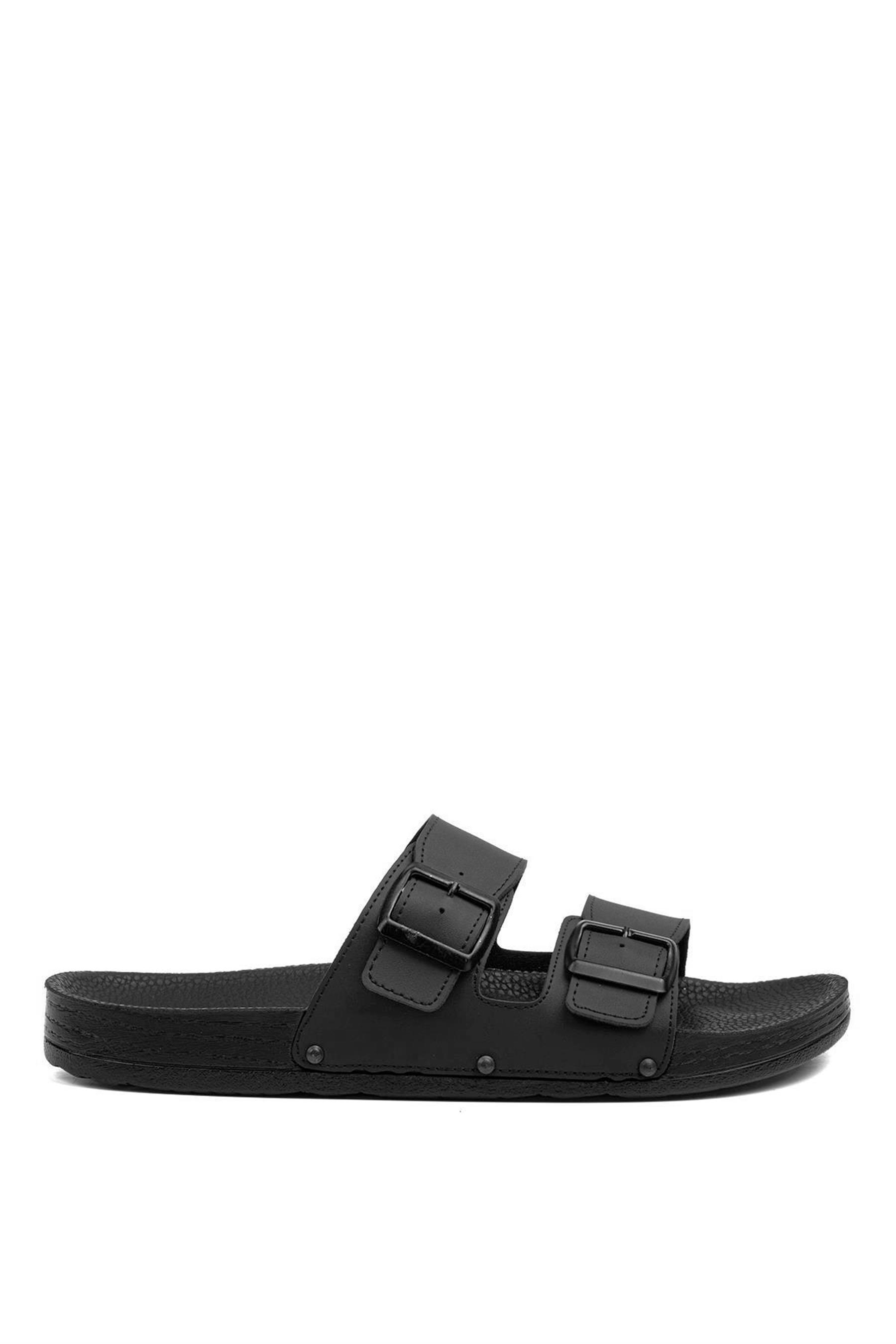 Pierre Cardin PC-7038N Erkek Terlik Siyah