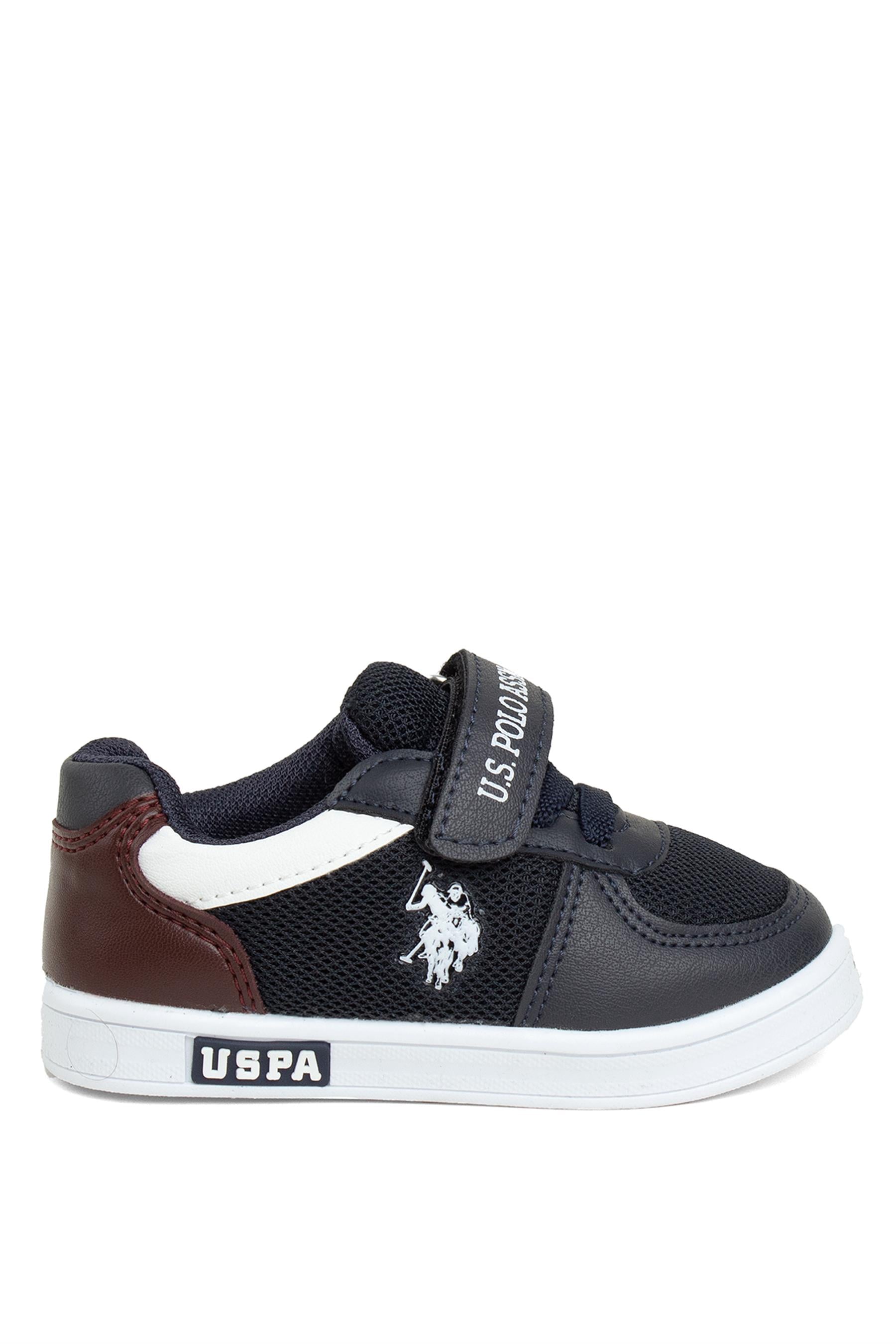 U.S. Polo 101546254 Carren Çocuk Klasik Sneaker Lacivert - Kırmızı