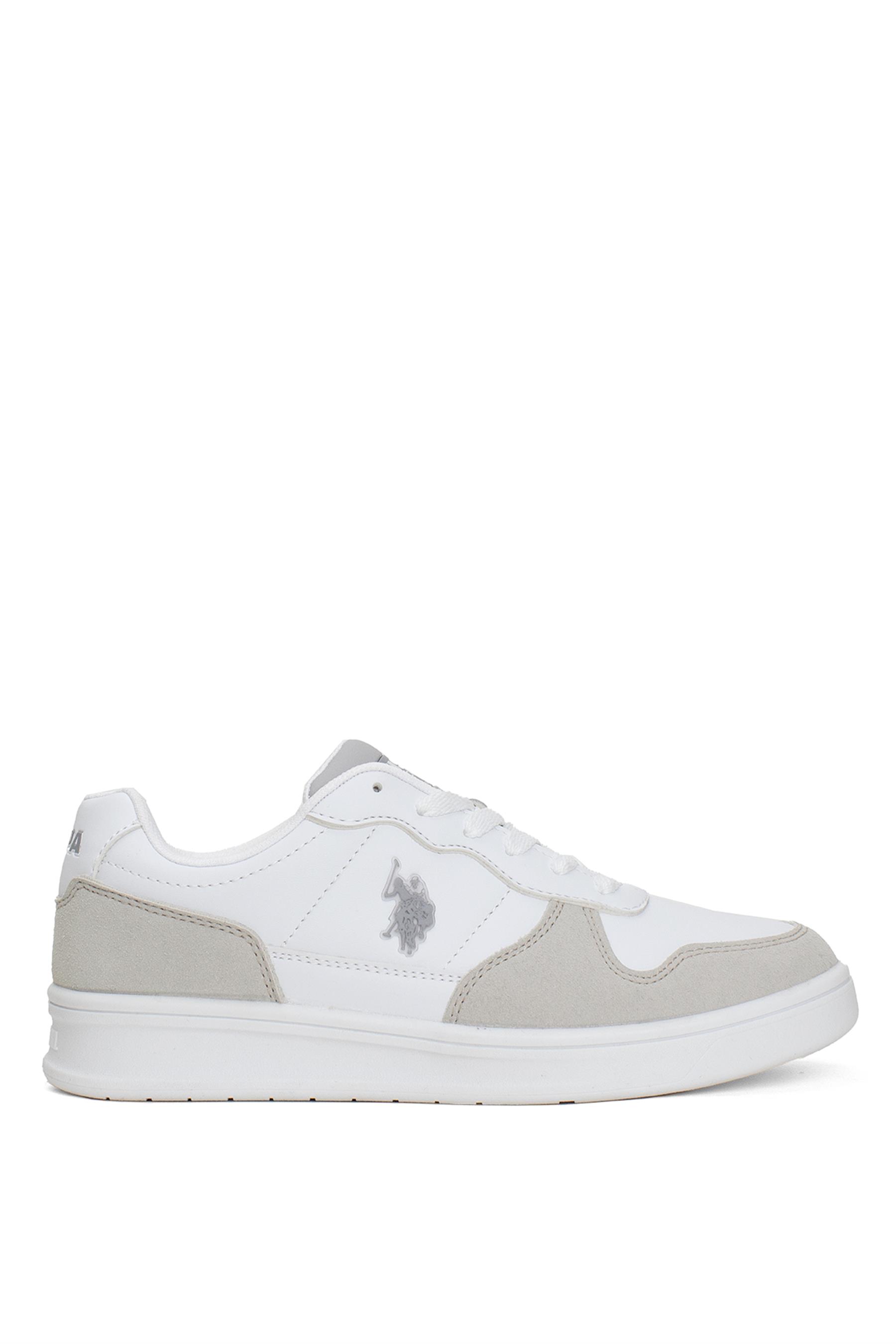 U.S. Polo 101501639 Charlize Kadın Klasik Sneaker Beyaz - Gri