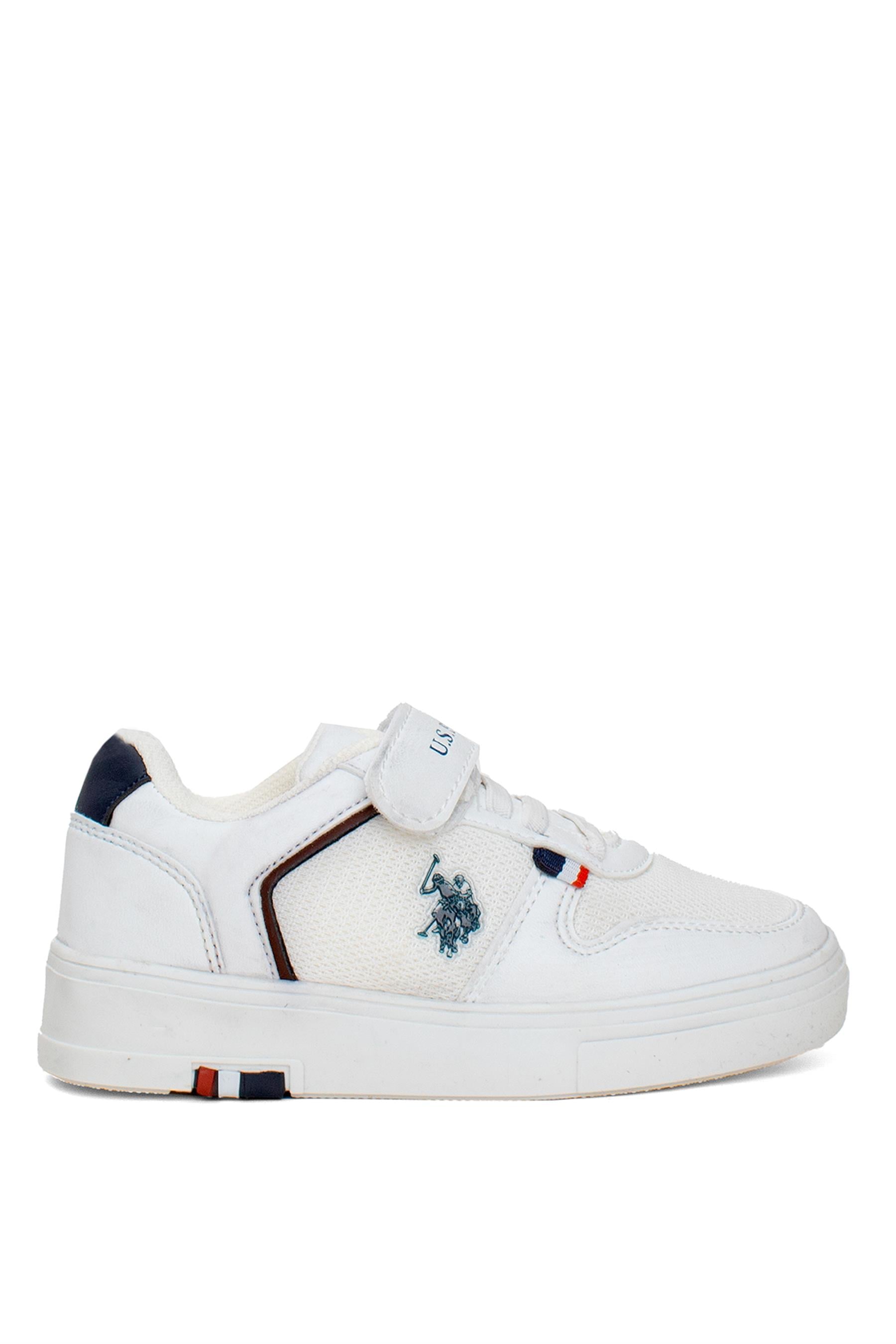 U.S. Polo 101346150 Glony Erkek Çocuk Sneaker Beyaz
