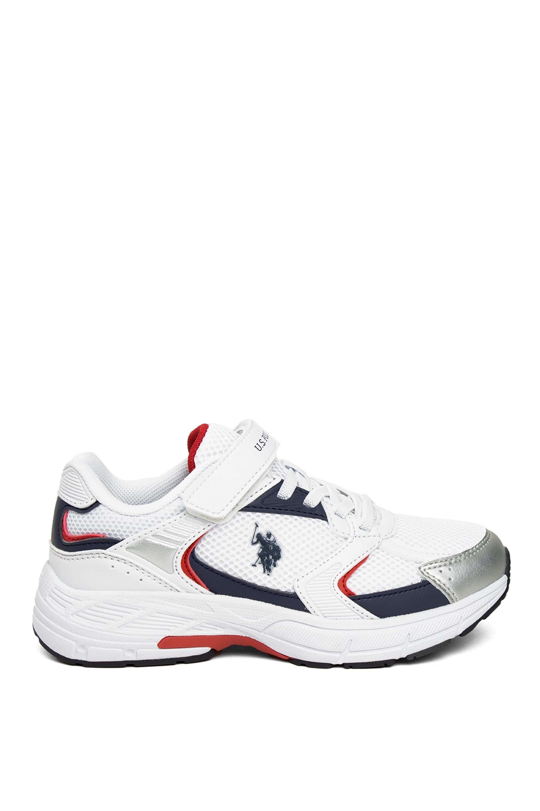 U.S. Polo 101510059 Felix Kız Çocuk Spor Ayakkabı Beyaz - Lacivert