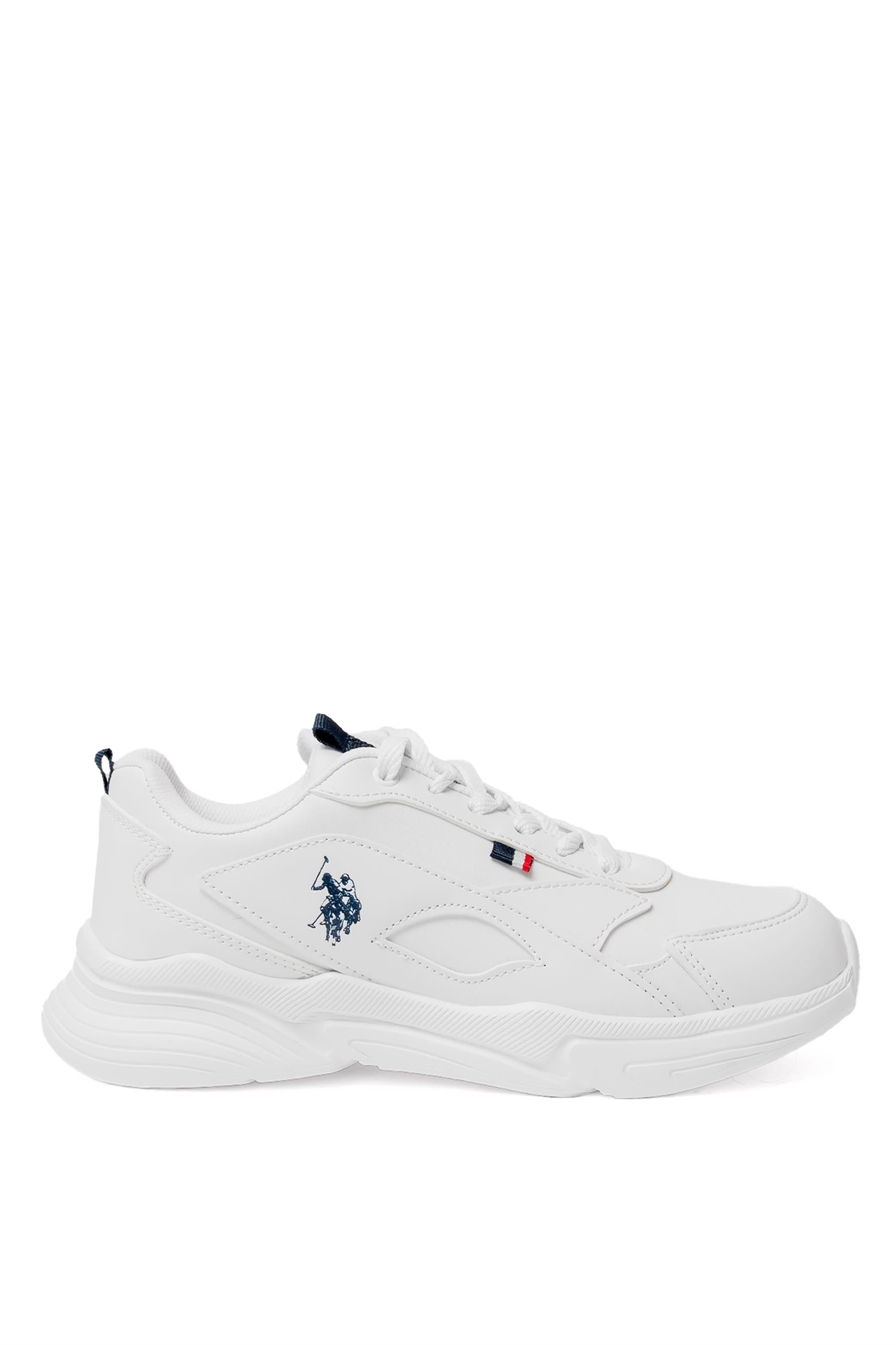U.S. Polo 101390224 Lemon Kadın Sneaker Beyaz