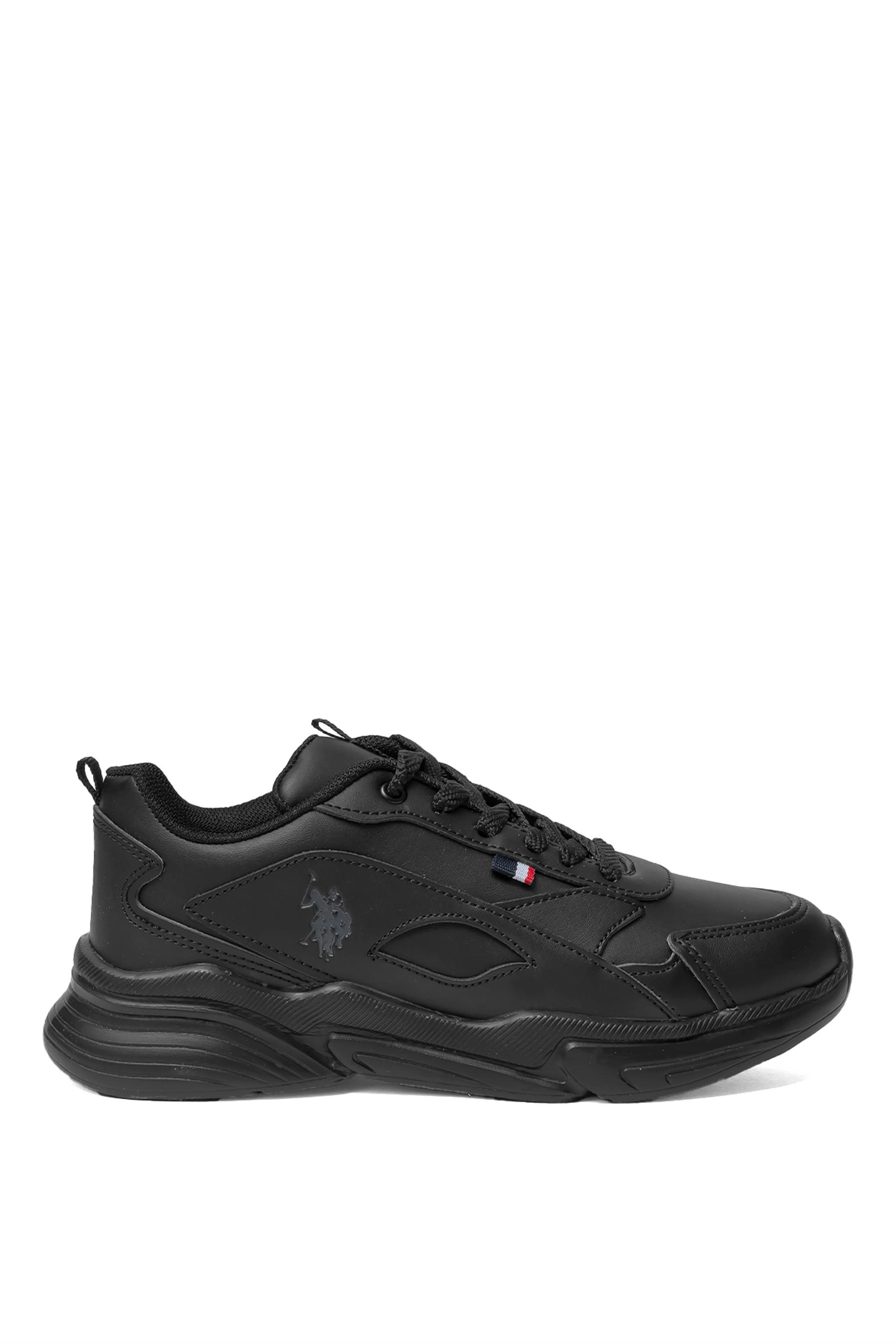 U.S. Polo 101390225 Lemon Kadın Sneaker Siyah
