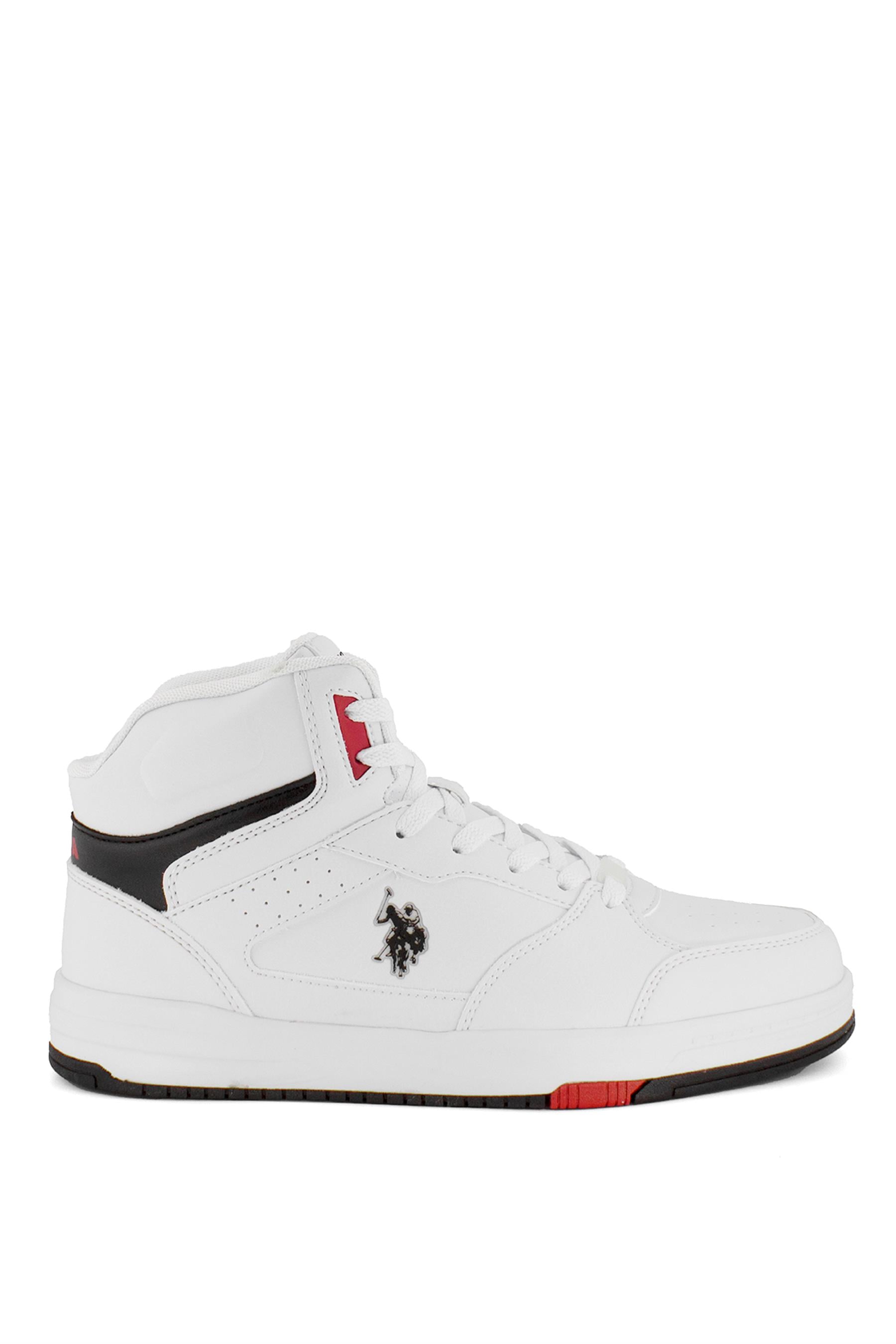 U.S. Polo 101391920 Presto Erkek Hi Sneaker Beyaz - Siyah