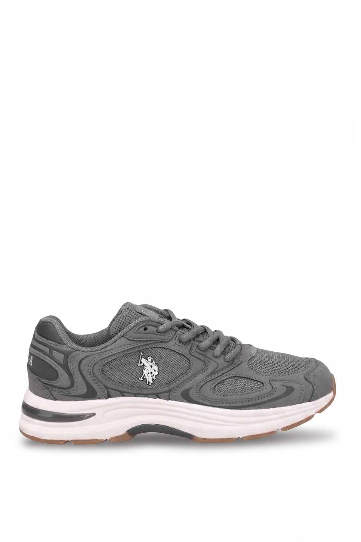 U.S. Polo Assn. 102695638 6F Savon Erkek 6PR Klasik Sneaker Gri