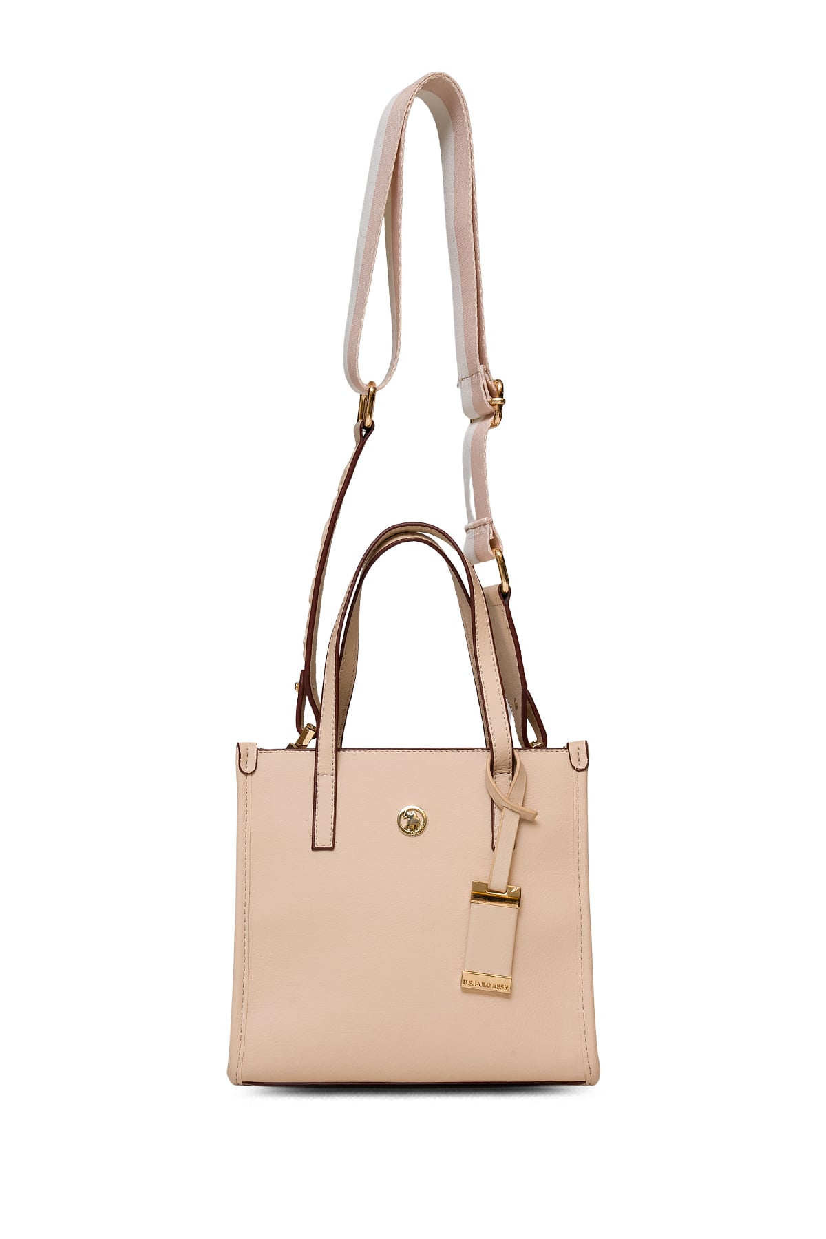 U.S. Polo Assn. US25139 Kadın Çapraz Çanta Bej