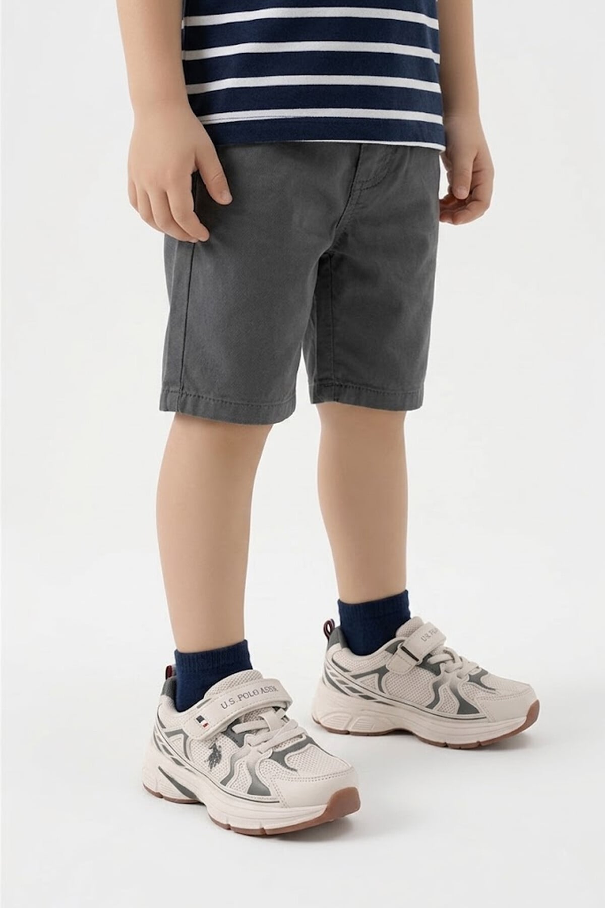 U.S. Polo Assn. 102155809 6P Sette JR 6FX Patik Erkek Çocuk Yürüyüş Ayakkabısı Bej