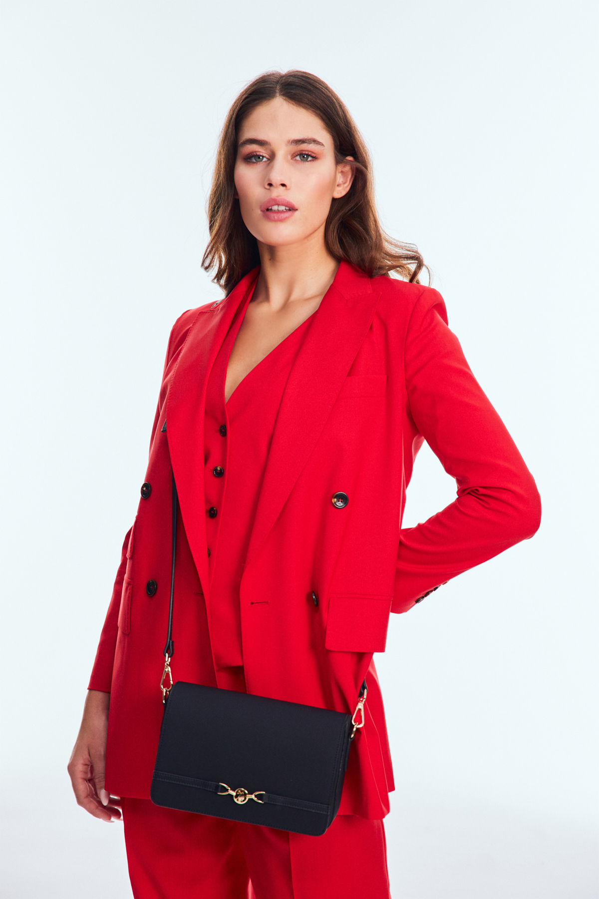 U.S. Polo Assn. US25235 Kadın Çapraz Çanta Siyah