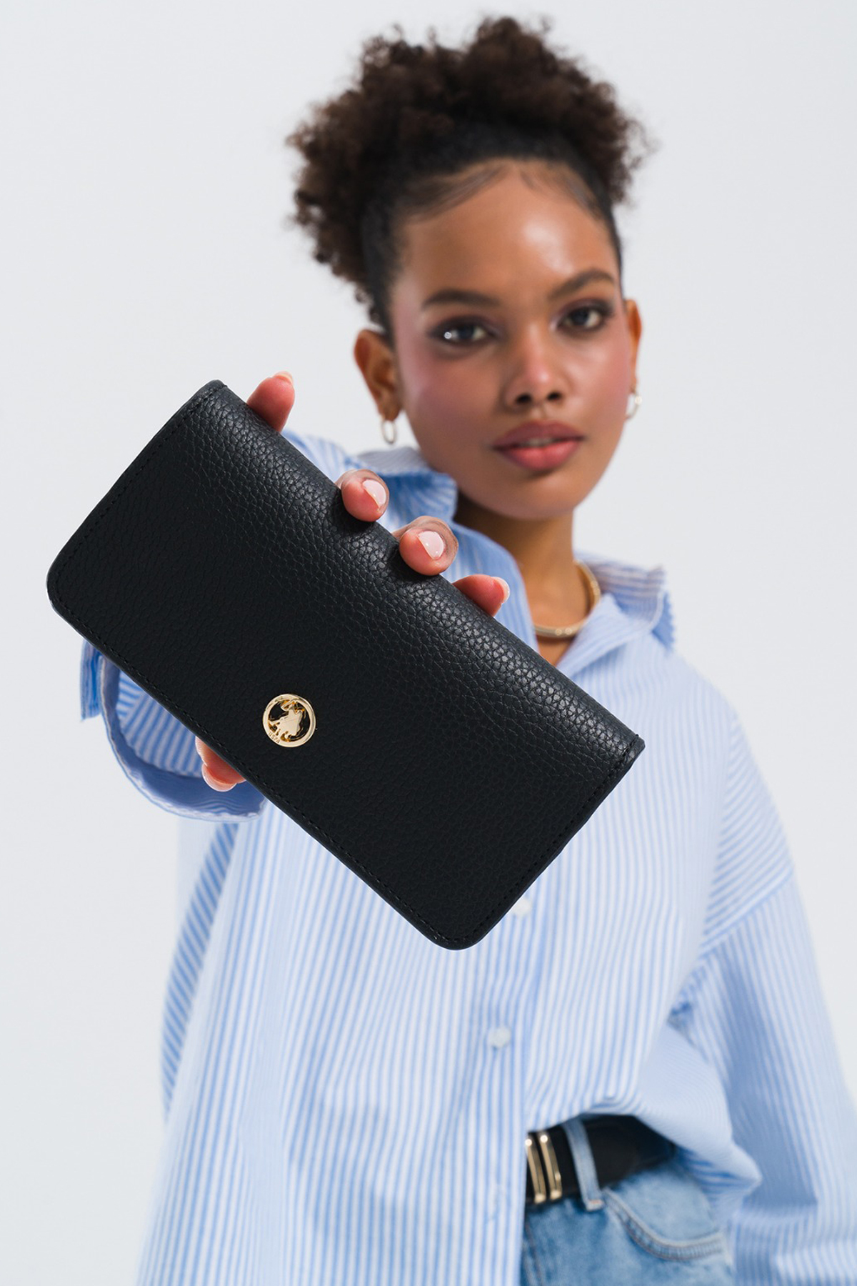 U.S. Polo Assn. USC25371 Kadın Portföy Çanta Siyah