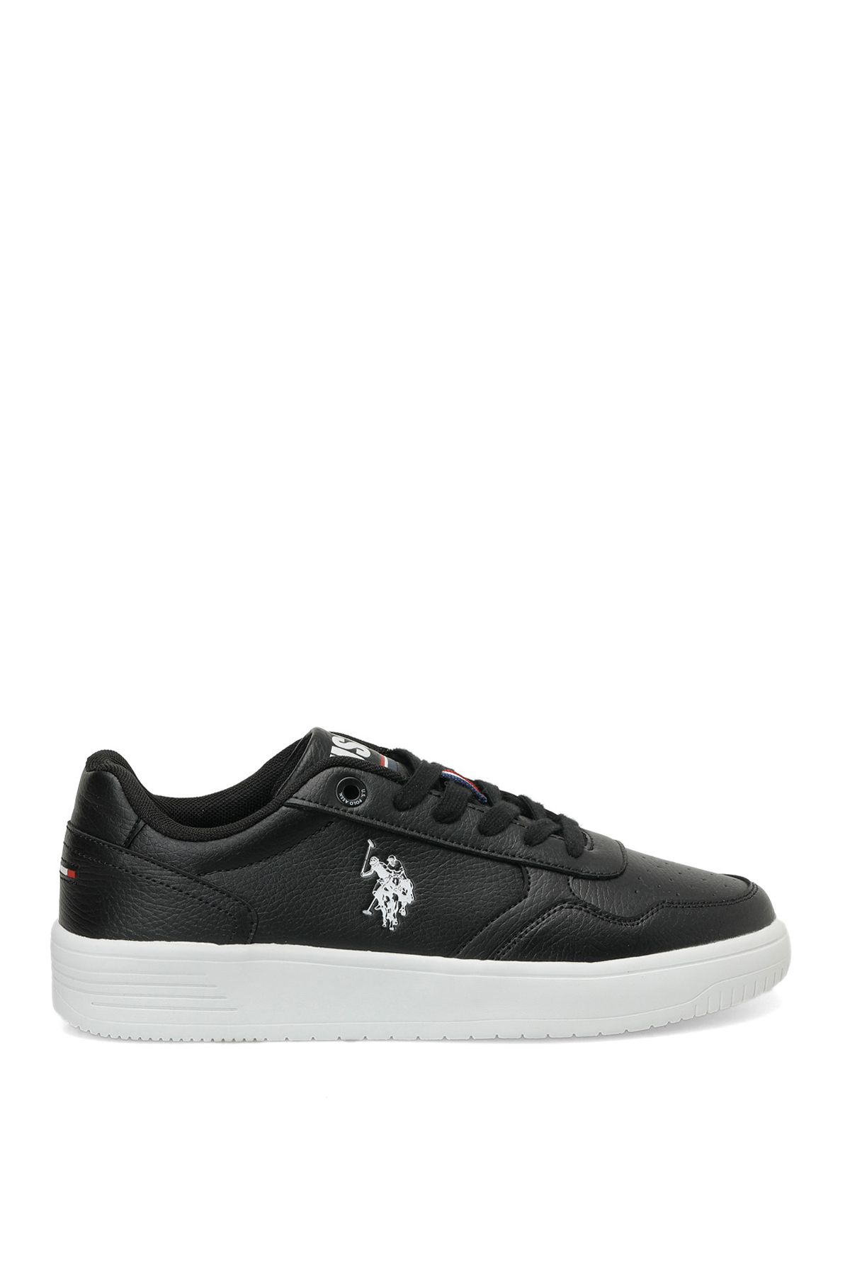 U.S. Polo Assn. 102695703 6F Coster 6PR Erkek Klasik Sneaker Siyah