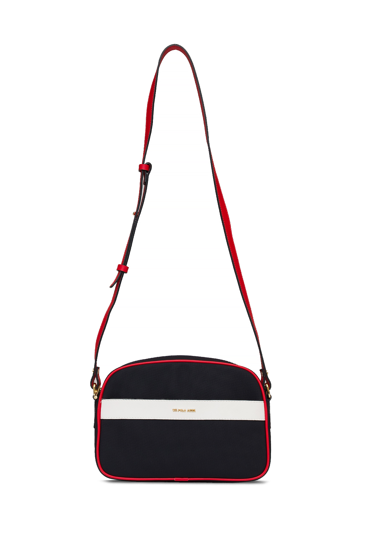 U.S. Polo Assn. US25249 Kadın Çapraz Çanta Lacivert - Kırmızı