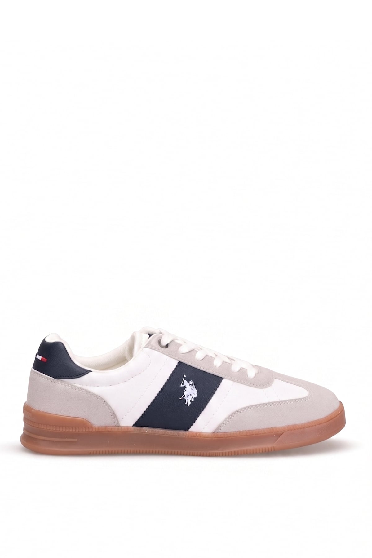 U.S. Polo Assn. 102695624 6F Hevil  6PR Erkek Klasik Sneaker Beyaz