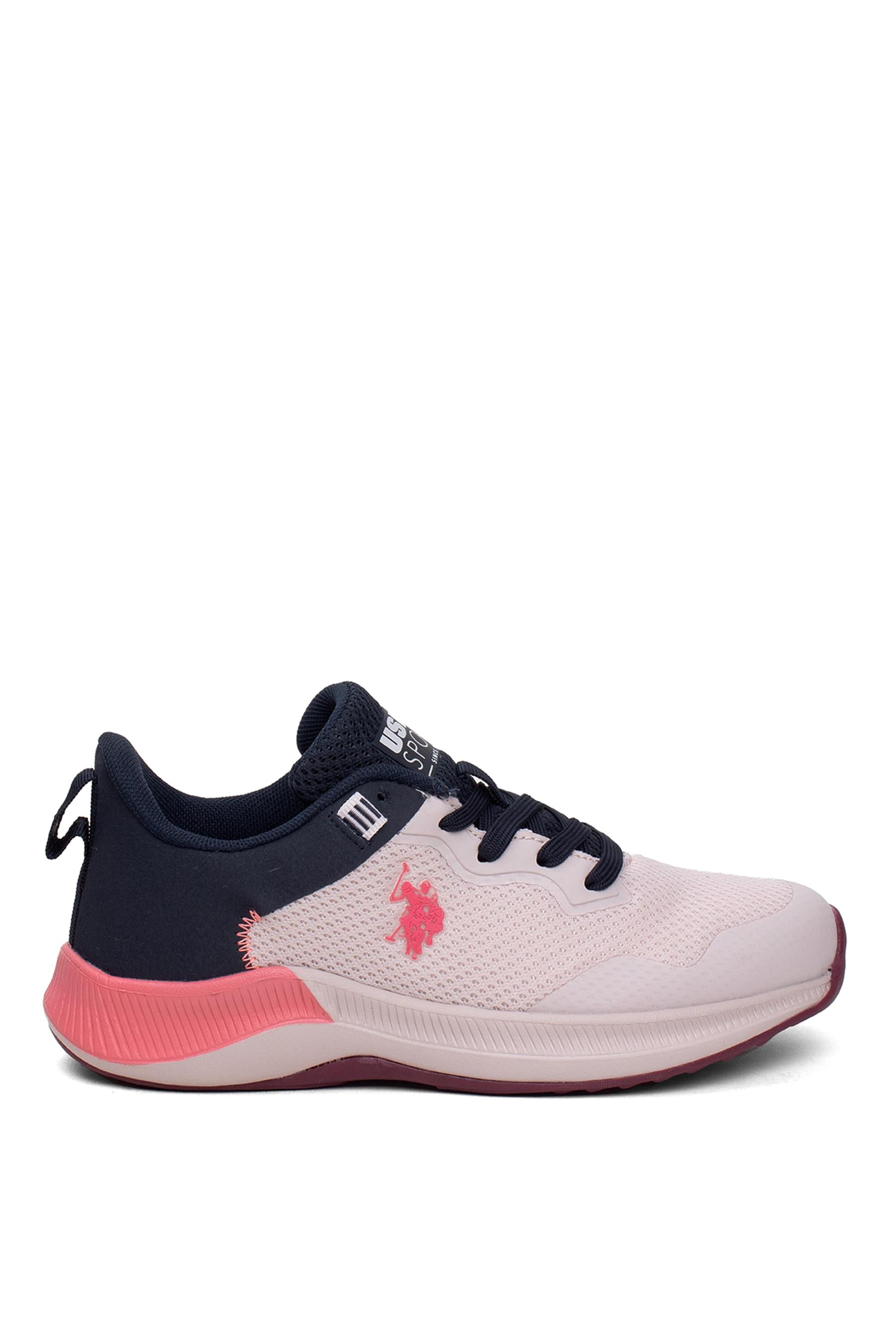 U.S. Polo Assn. 101812668 4W Florin Wmn 4PR Kadın Koşu Ayakkabısı Pudra