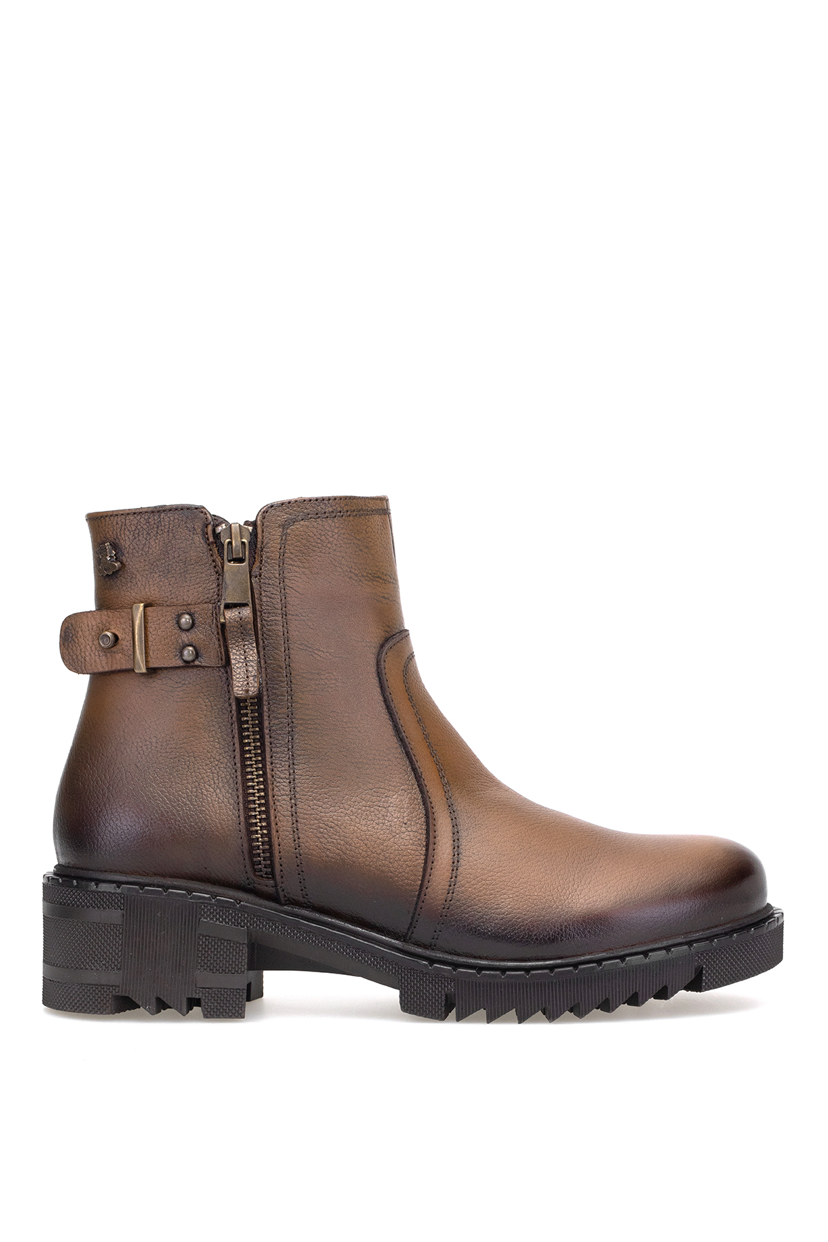 Venüs 1950807K Kadın Hakiki Deri Klasik Bot Taba