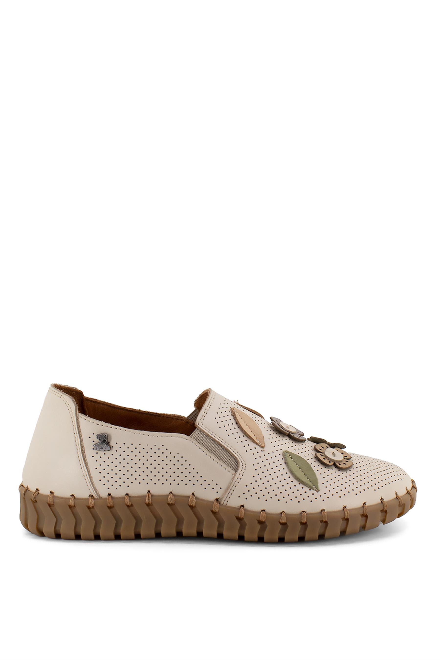 Venüs 2010719Y Kadın Hakiki Deri Günlük Ayakkabı Bej