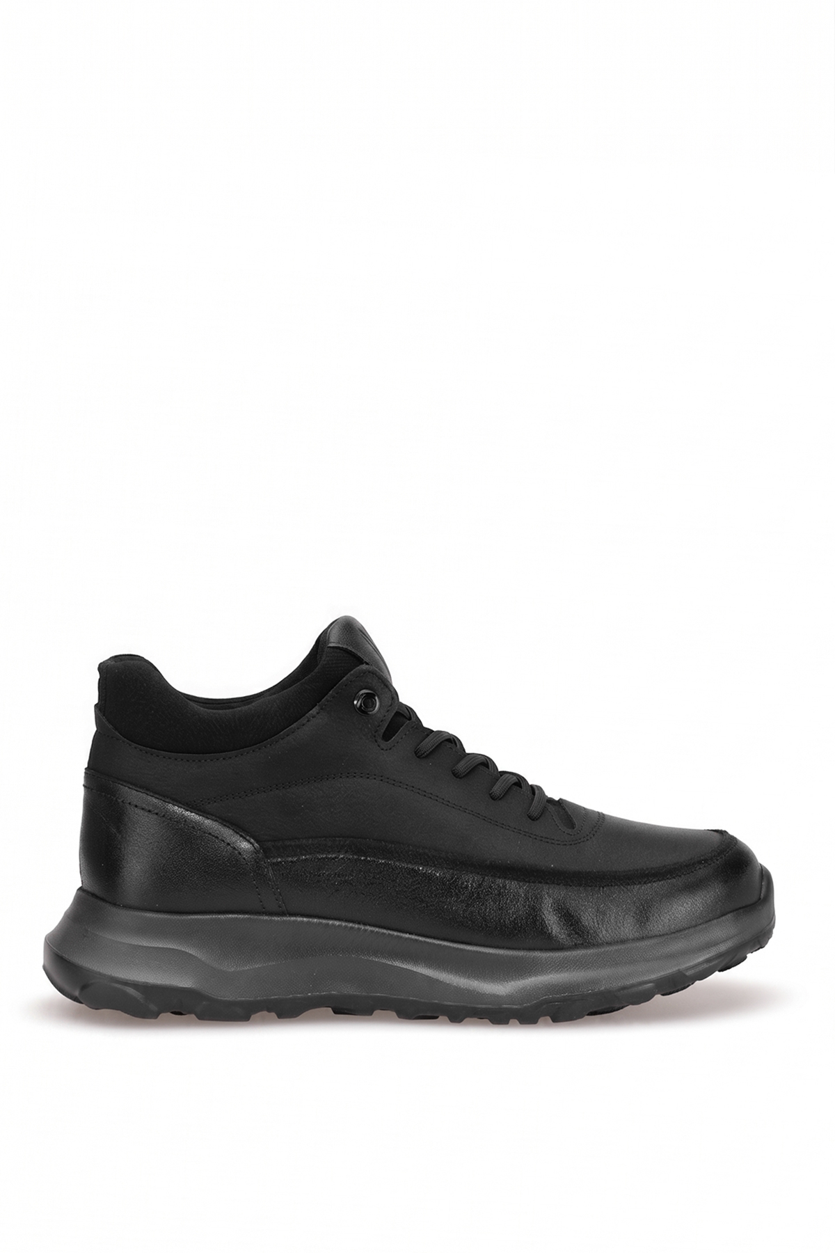 Voyager 26KSRRM298N Erkek Hakiki Deri Casual Ayakkabı Siyah