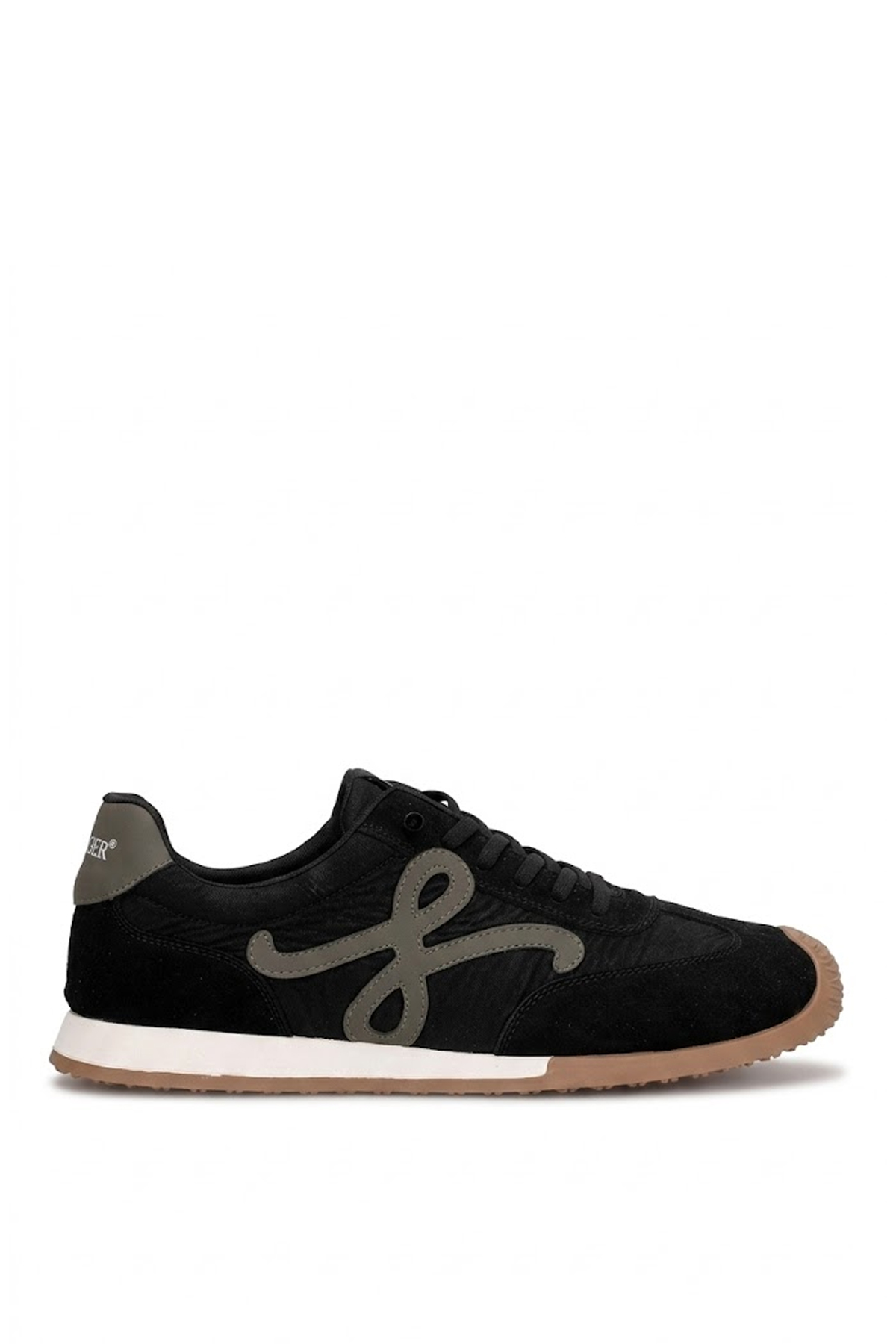 Voyager E472 Erkek Hakiki Deri Sneaker Siyah
