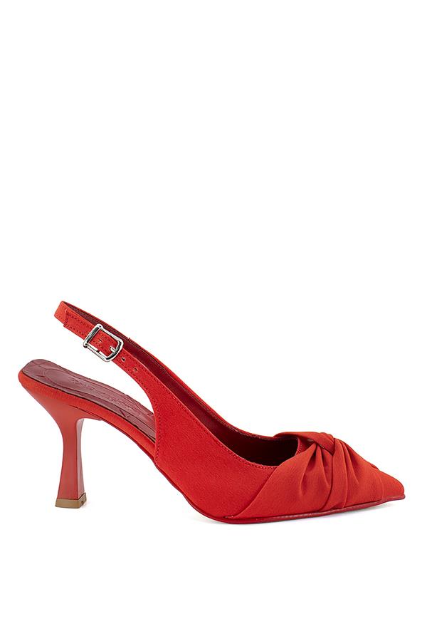 Elit May 68.114 Kadın Topuklu Ayakkabı Kırmızı