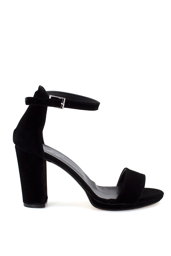 Elit ThEmc621S Kadın Topuklu Ayakkabı Siyah