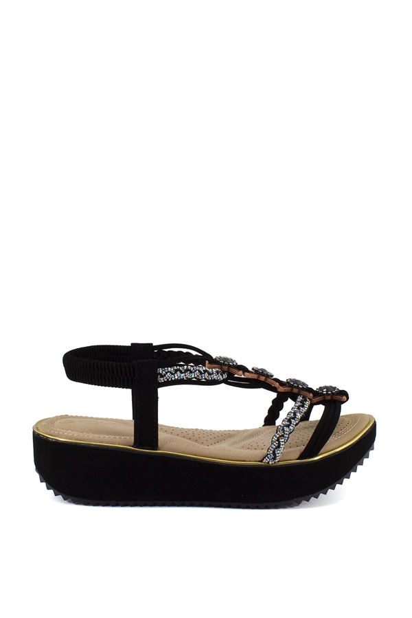 Guja 22Y132-10C Kadın Sandalet Siyah