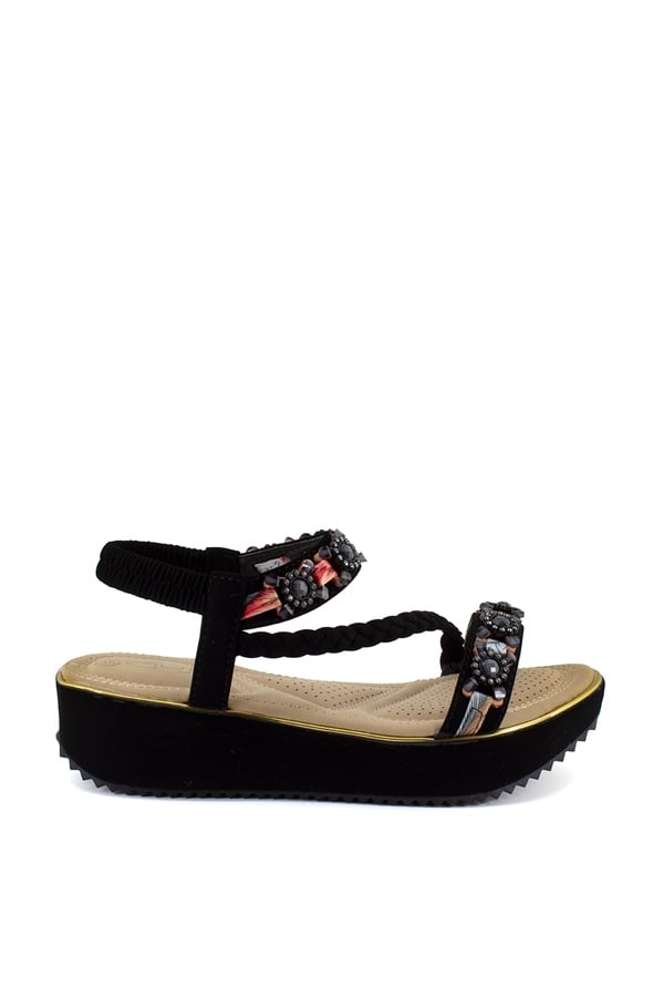 Guja 22Y132-7S Kadın Sandalet Siyah
