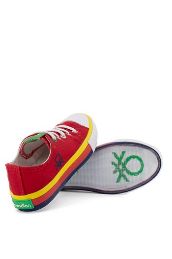 Benetton BN-30175K Filet Kız Çocuk Spor Ayakkabı Kırmızı