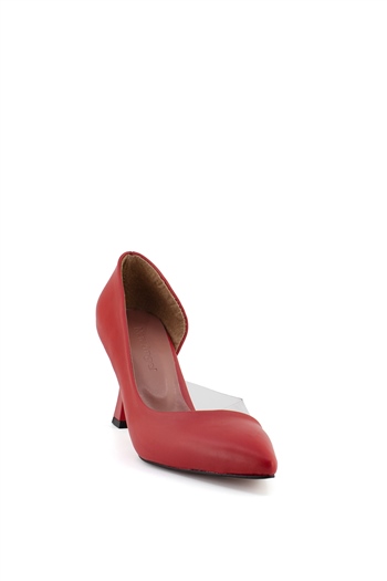 Elit 22KAng753C Kadın Topuklu Ayakkabı Kırmızı