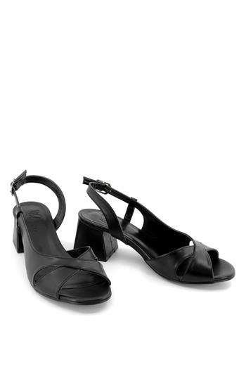 Elit Aky25.958 Kadın Topuklu Ayakkabı Siyah