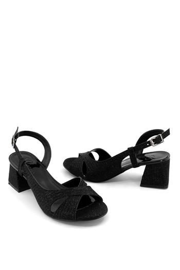 Elit Aky25.958T Kadın Topuklu Ayakkabı Siyah