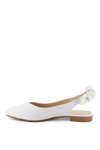Elit BtnGdp02C Kadın Sandalet Beyaz