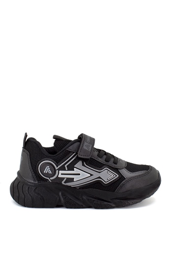 Elit Cnk4020C Filet Erkek Çocuk Spor Ayakkabı Siyah