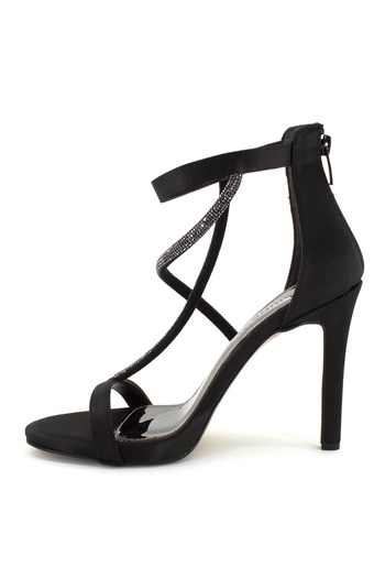 Elit Mkr 101-308T Kadın Topuklu Ayakkabı Siyah