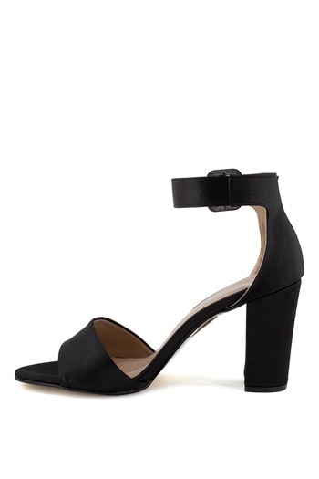Elit Mst1300T Kadın Topuklu Ayakkabı Siyah