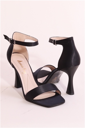 Elit Mst1321T Kadın Topuklu Ayakkabı Siyah