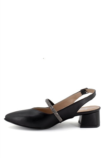 Elit Mst510C Kadın Topuklu Ayakkabı Siyah
