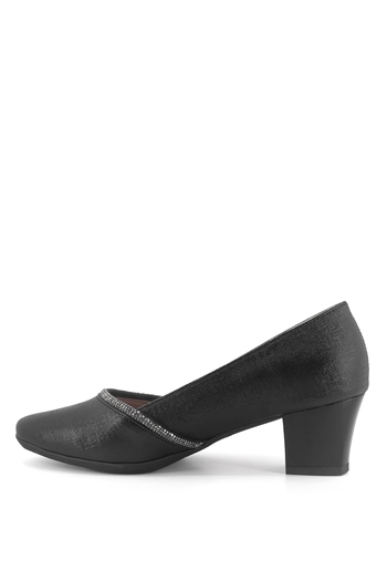 Elit Mst722K Kadın Topuklu Ayakkabı Siyah