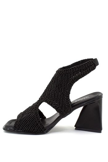 Elit ThCmr01 Kadın Topuklu Ayakkabı Siyah
