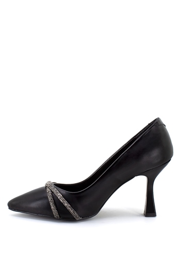 Elit ThEmc05C Kadın Topuklu Ayakkabı Siyah