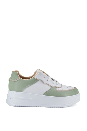 Elit ThInf330C Kadın Günlük Ayakkabı Beyaz - Yeşil