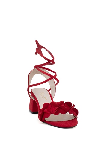 Elit ThRpt501S Kadın Topuklu Ayakkabı Kırmızı