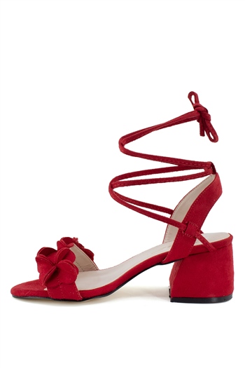 Elit ThRpt501S Kadın Topuklu Ayakkabı Kırmızı