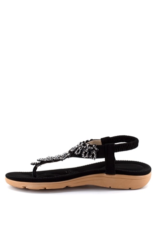 Guja 1201 Kadın Sandalet Siyah
