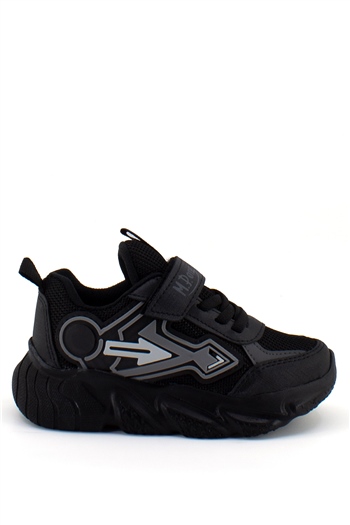 M.P 222-3510PT Erkek Çocuk Spor Ayakkabı Siyah