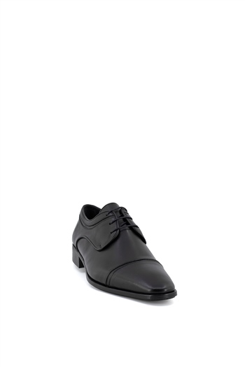 Marcomen 5367C Erkek Hakiki Deri Klasik Ayakkabı Siyah