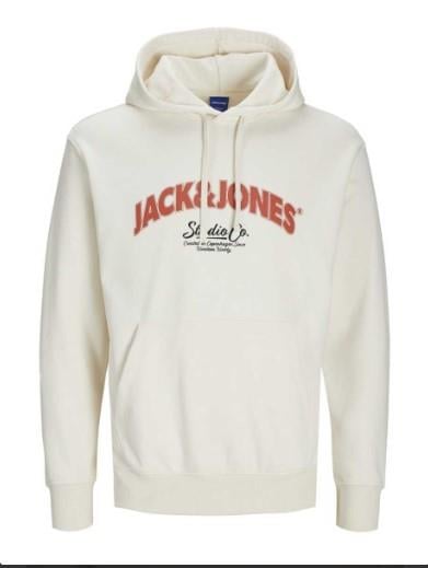 JACK&JONES Erkek BRONX ARCH BIG SWEAT HOOD  12267584
