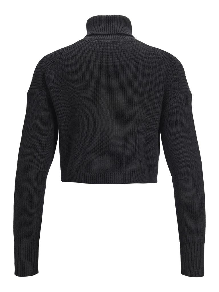 JJXX Kadın LIV TWIST CROP HIGH NECK KNIT 12222204