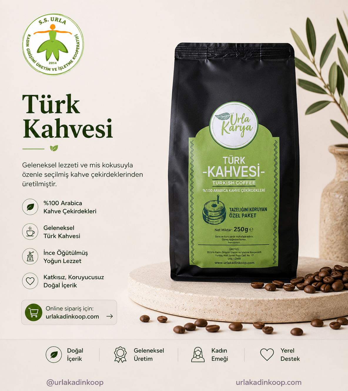 TÜRK KAHVESİ 250 GR