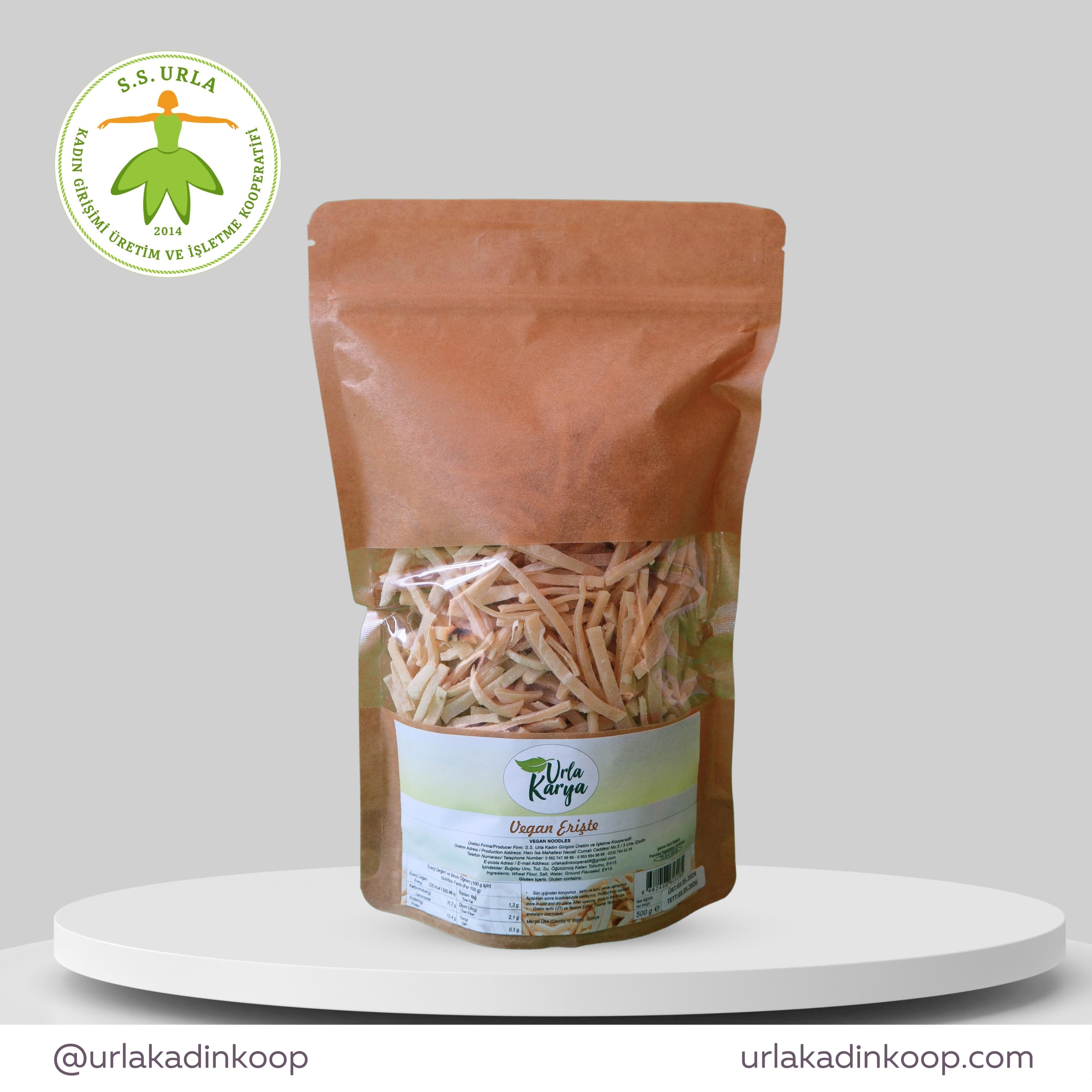 Vegan Erişte 500 Gr