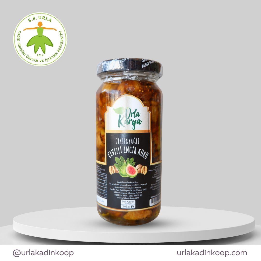 ZEYTİNYAĞLI CEVİZLİ İNCİR KÜRÜ 240 gr